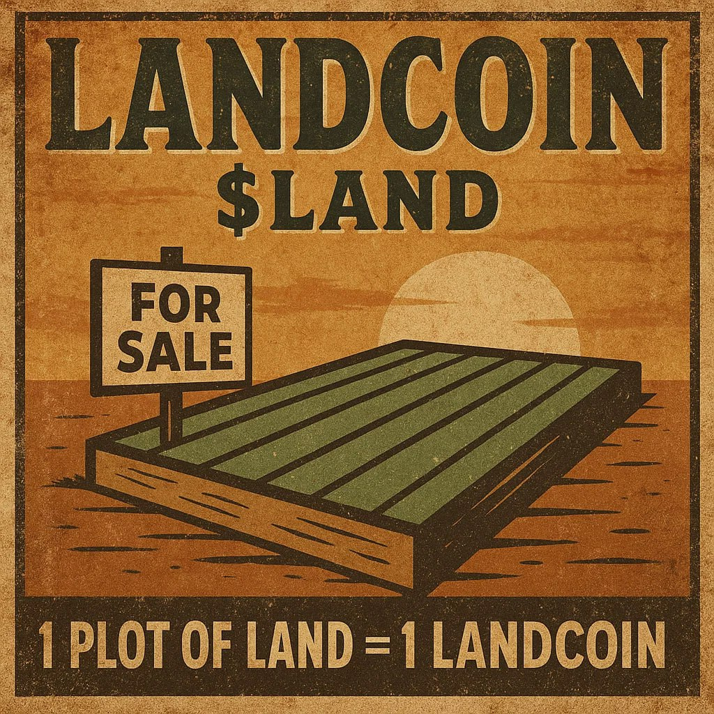Land Coin Concept