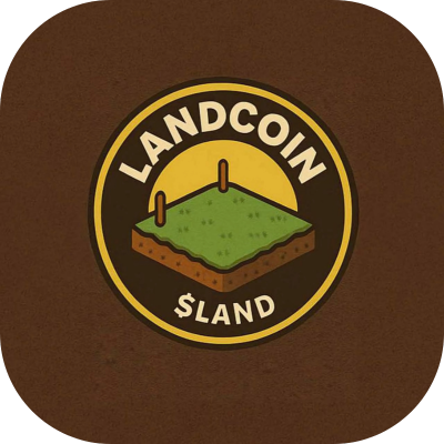 Land Coin Logo
